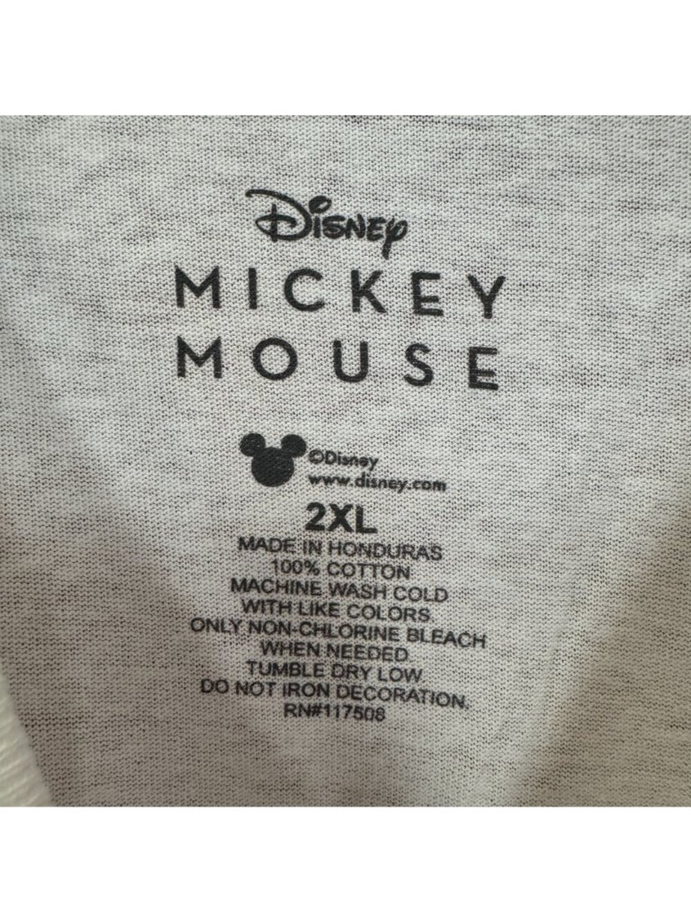 Mickey Mouse 90's style Graffitti T-shirt size 2XL - Picture 4 of 4